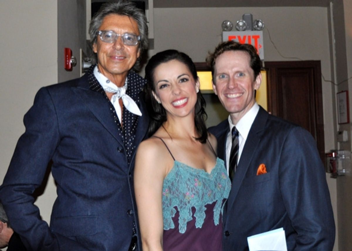 Tommy Tune, Erin Denman and Jeffry Denman at 